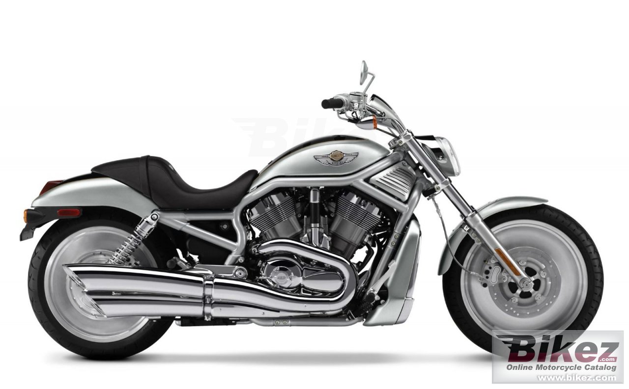 Big Davidson. Published with permission. vrsca v-rod picture and wallpaper from Bikez.com